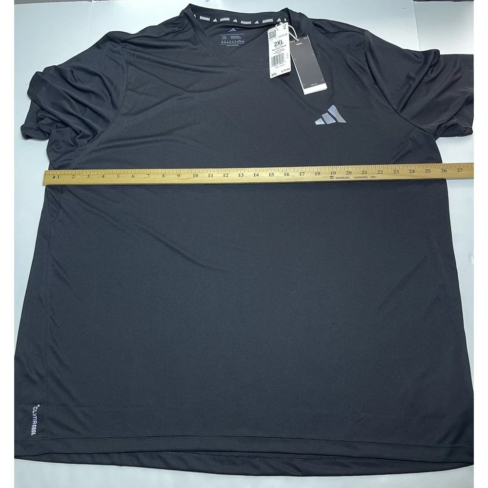 Adidas Men's Running Essentials T-shirt Size 2XL Black NWT